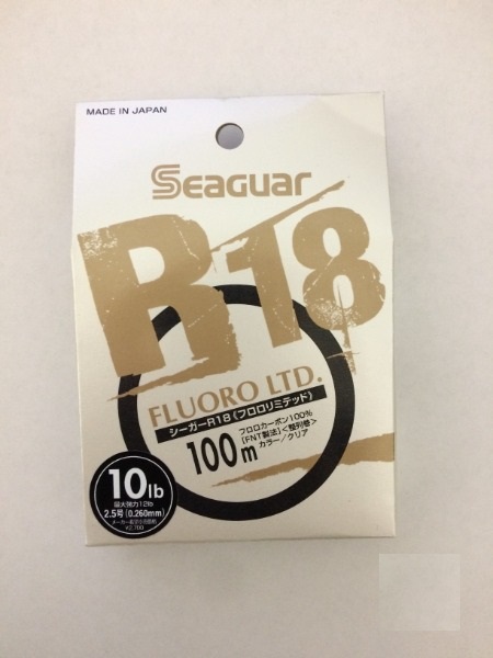 Флюорокарбон Kureha Seaguar R18 FLUORO LTD 100m 10lb 0,26mm (оригинал).jpg