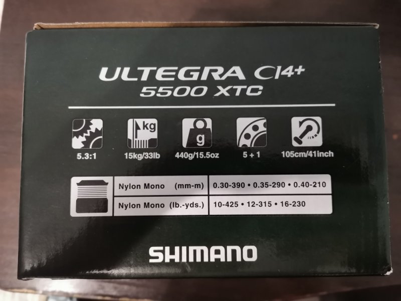 Катушка SHIMANO ULTEGRA CI4+ 5500 XTC (оригинал)-4.jpg
