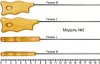 Зимняя удочка для блеснения своими руками чертеж с размерами