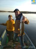 Вот так мы с сыном порыбачил на щуку в ноябре 2019. С лодки на спиннинг. Место в Краснодарском...jpg